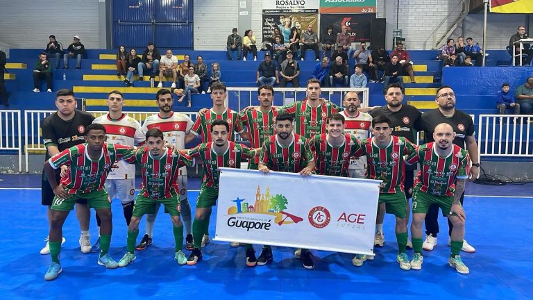 A Pauta Branca está em quadra com a AGE Futsal. Com muito orgulho, somos patrocinadores oficiais do time que representa nossa cidade e leva o nome de Guaporé para todo o estado. Acreditamos no poder do esporte para inspirar, unir e transformar. Apoiar a AGE é muito mais do que ter o nome na camisa. É viver a paixão pelo futsal junto da comunidade.