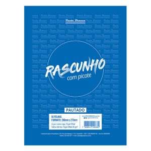 Bloco de rascunho sem pauta
