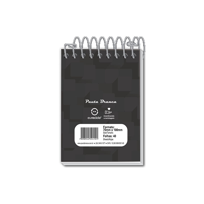 Cad. Esp. 1/16 Flex com 40 folhas.