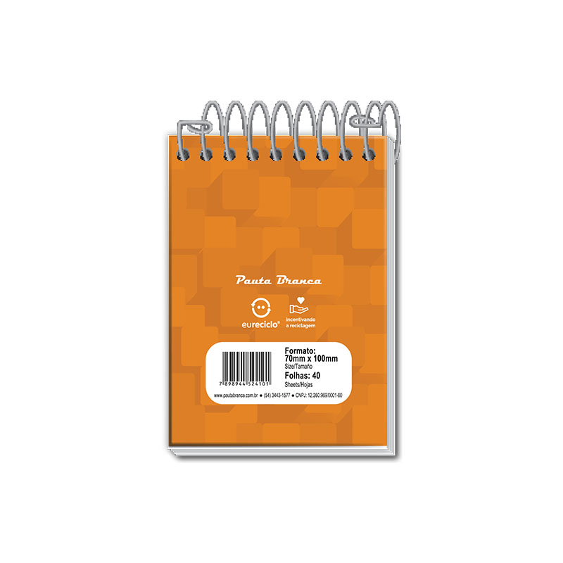 Cad. Esp. 1/16 Flex com 40 folhas.