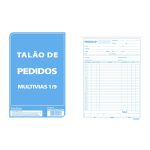 Blocos e talões Pauta Branca com modelos de pedido, recibo, vale, nota promissória e nota neutra, ideais para controle comercial e organização diária.