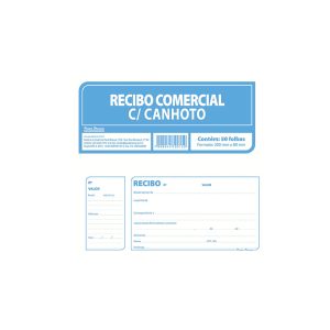 Blocos e talões Pauta Branca com modelos de pedido, recibo, vale, nota promissória e nota neutra, ideais para controle comercial e organização diária.