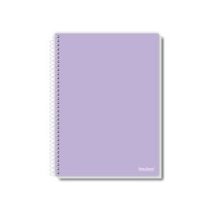 Cadernos Pauta Branca Coleção Office Colors, modelos universitário, 1/4 e 1/8, com opção quadriculada 7x7. Capas minimalistas em cores neutras, ideais para um visual profissional e elegante.