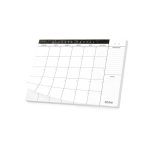 O Planner de Mesa Pauta Branca é perfeito para quem busca organização prática e visual no dia a dia. No formato A4, ele está disponível em duas versões Semanal e mensal.