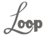 logo coleção Loop da pauta branca industria de cadernos